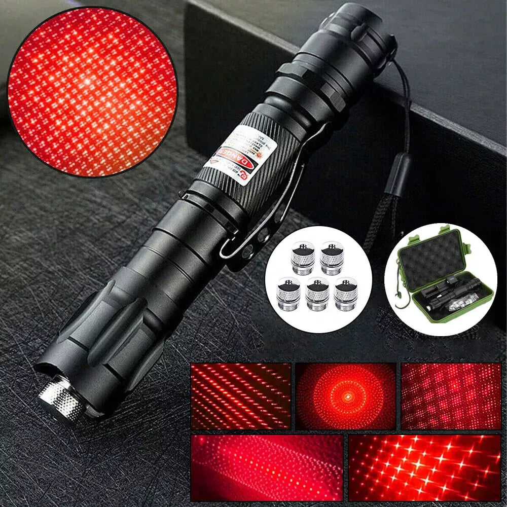 Rechargeable Laser Pointer Pen with Torch Set