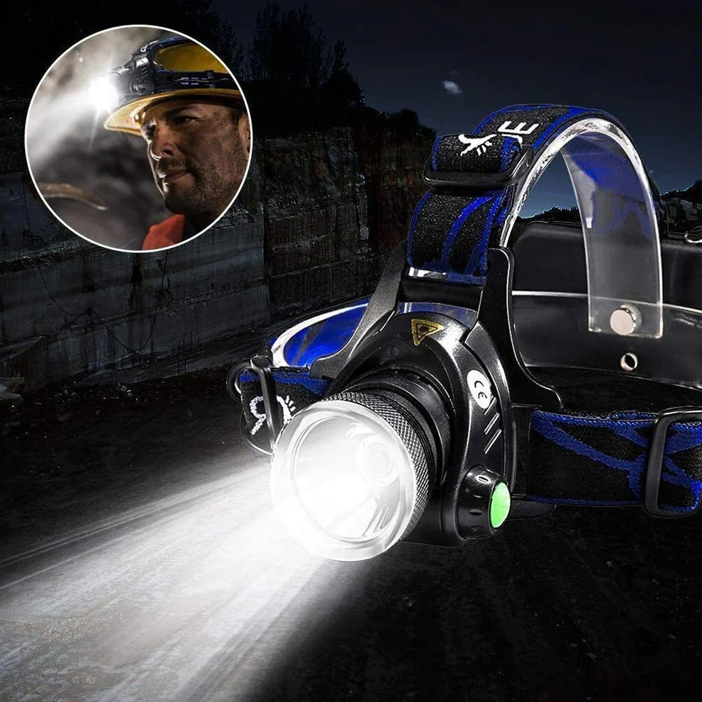 Rechargeable LED Headlamp High Lumen Portable Headlight