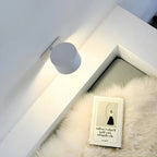 Rechargeable LED Wall Light Circular 360 Degree Rotating Fixture