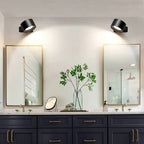 Rechargeable LED Wall Light Circular 360 Degree Rotating Fixture