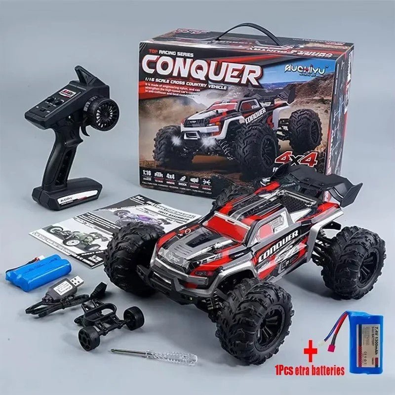 Remote Control Monster Truck Racing Buggy Dual Battery 31 MPH
