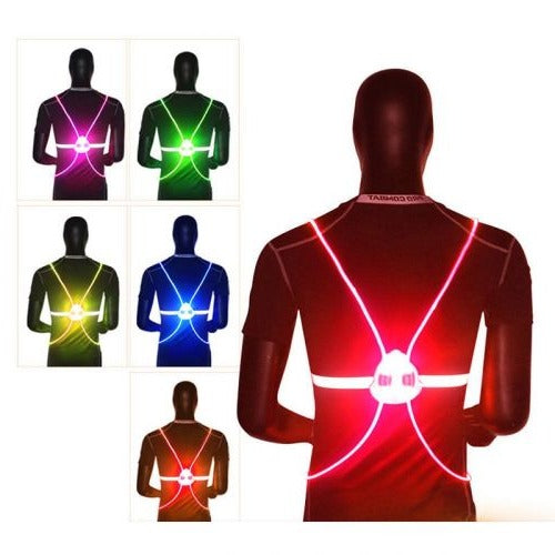 LED Reflective Safety Vest with 360 Degree Visibility
