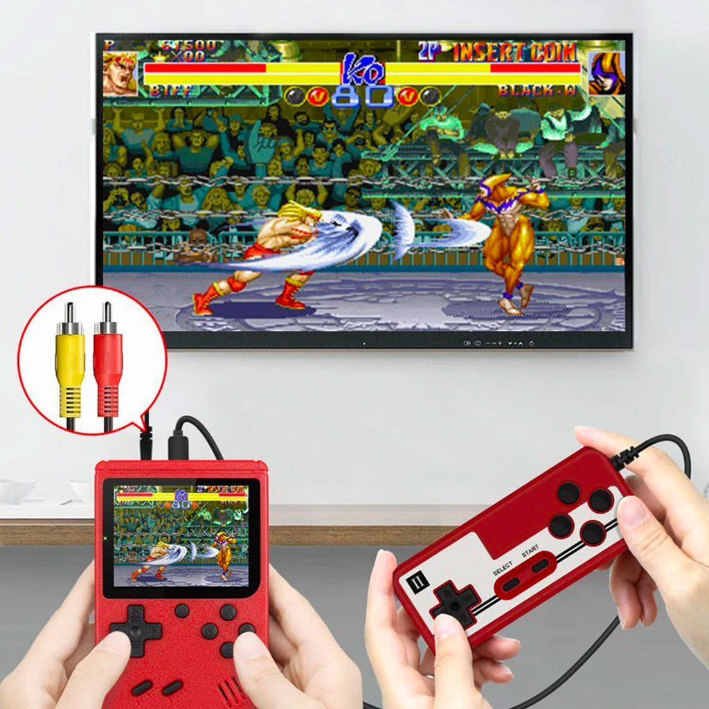 Retro Gaming Console System Classic Video Game Player