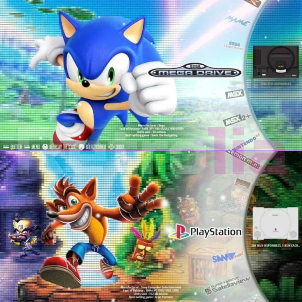 Retro Gaming Console 4K HDMI 20000 Games Built-in System