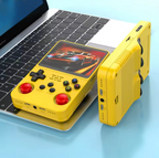Retro Gaming Console System with Built-in Games