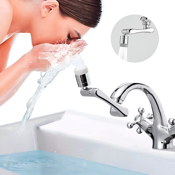 Faucet Extension with 1080 Degree Rotatable Swivel Connector