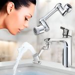 Faucet Extension with 1080 Degree Rotatable Swivel Connector