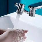 Faucet Extension with 1080 Degree Rotatable Swivel Connector
