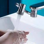 Faucet Extension with 1080 Degree Rotatable Swivel Connector