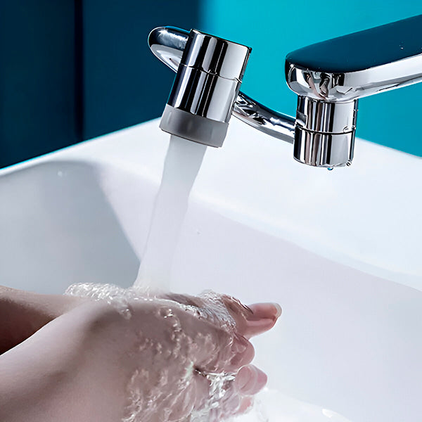 Faucet Extension with 1080 Degree Rotatable Swivel Connector