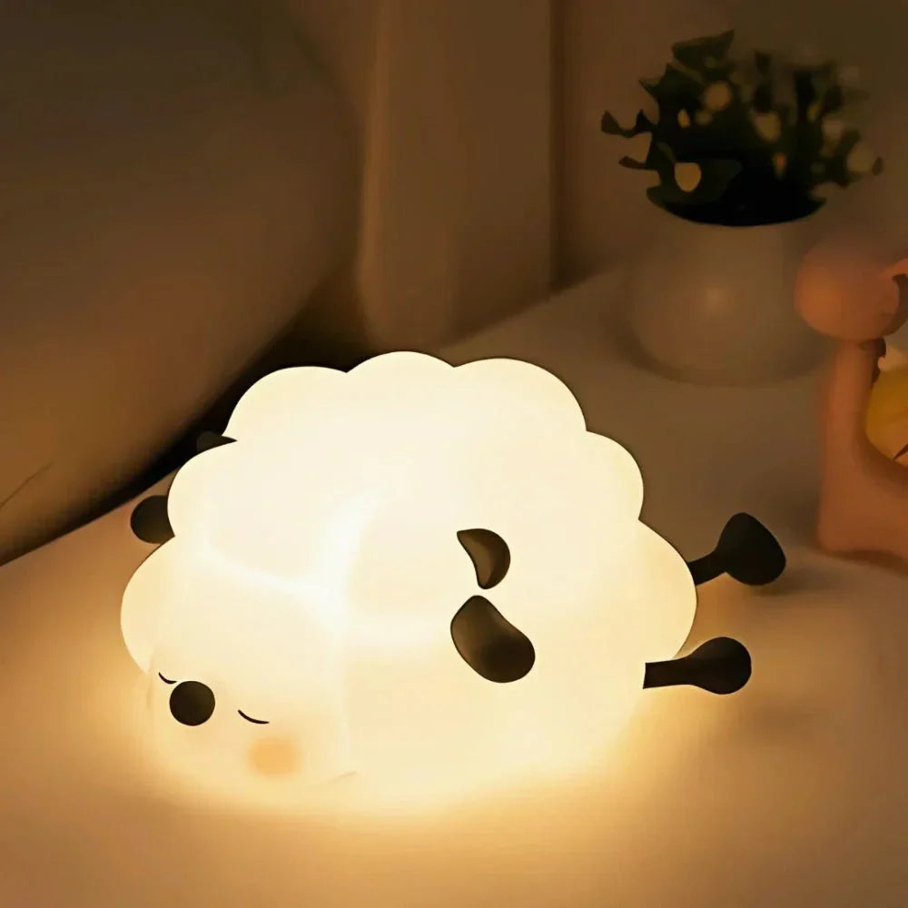 Rechargeable Silicone LED Night Light Table Lamp