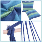 Hanging Rope Hammock Chair Swing Seat Portable Indoor Outdoor