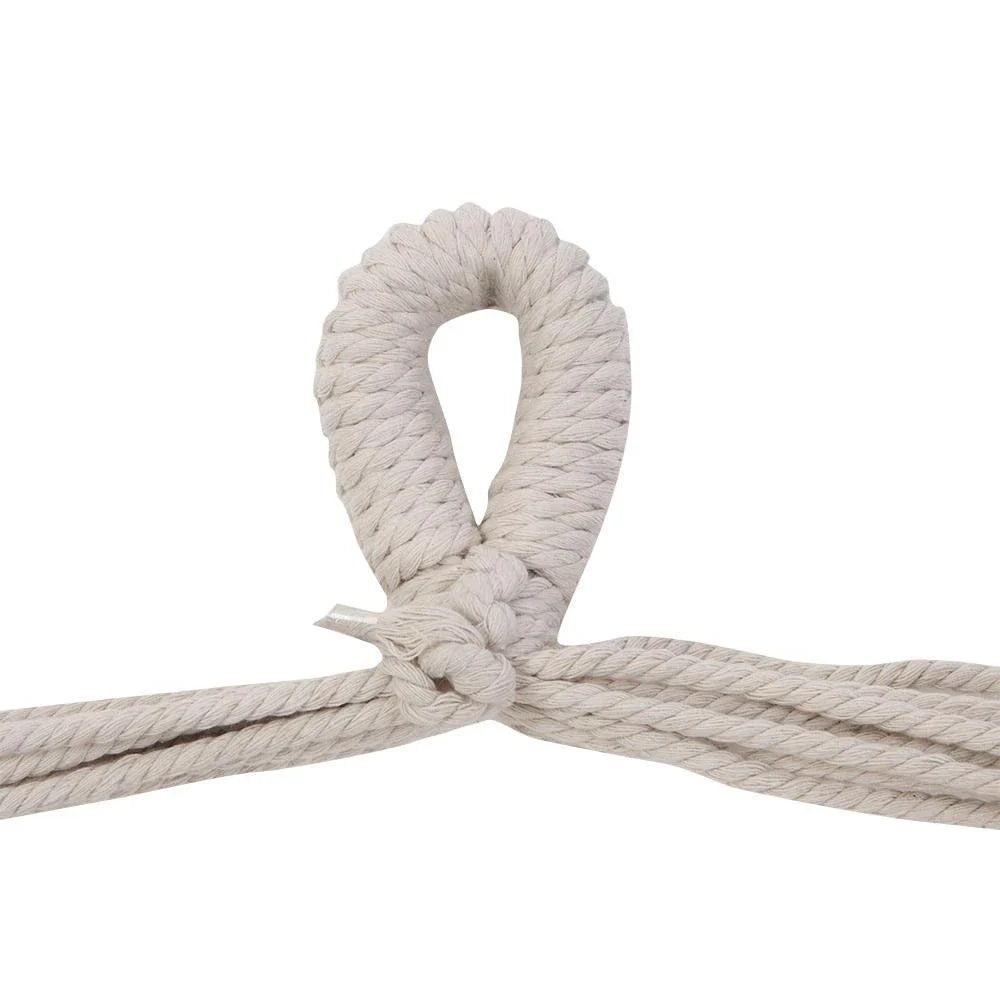 Hanging Rope Hammock Chair Swing Seat for Indoor Outdoor Use