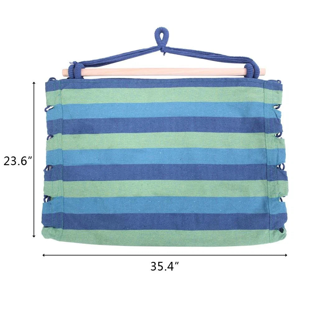 Hanging Rope Hammock Chair Swing Seat Portable Indoor Outdoor