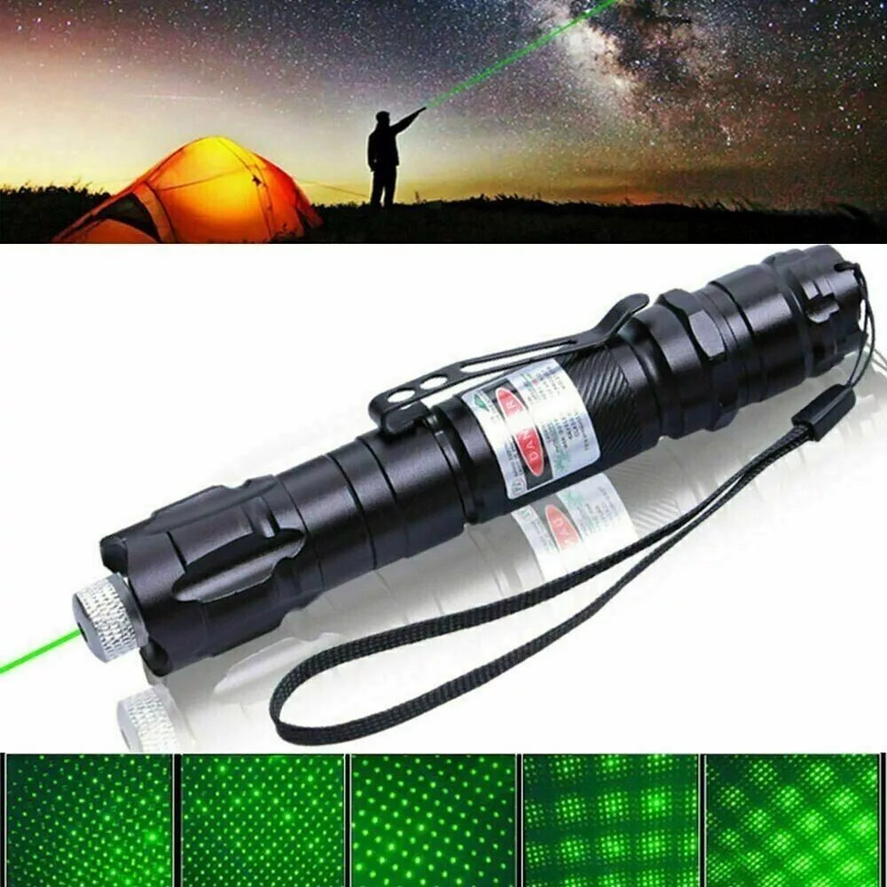 Rechargeable Laser Pointer Pen with Long Range Torch Light
