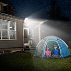 Solar Motion Sensor Outdoor Flush Mount Wall Light