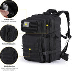 45 Liter Tactical Military MOLLE Backpack Assault Bugout Bag