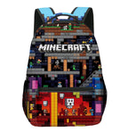 Video Game Backpack Rucksack Square Laptop Bag