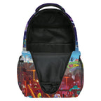 Video Game Backpack Rucksack Square Minecraft Style