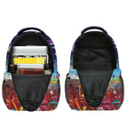 Video Game Backpack Rucksack Square Minecraft Style