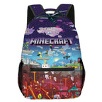 Video Game Backpack Rucksack Square Laptop Bag