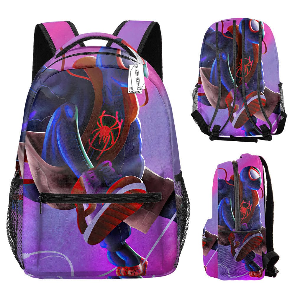 Children's Spiderman Backpack School Bag Superhero Shaped Backpack
