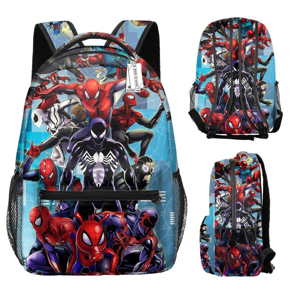 Children's Spiderman Backpack School Bag Superhero Shaped Backpack