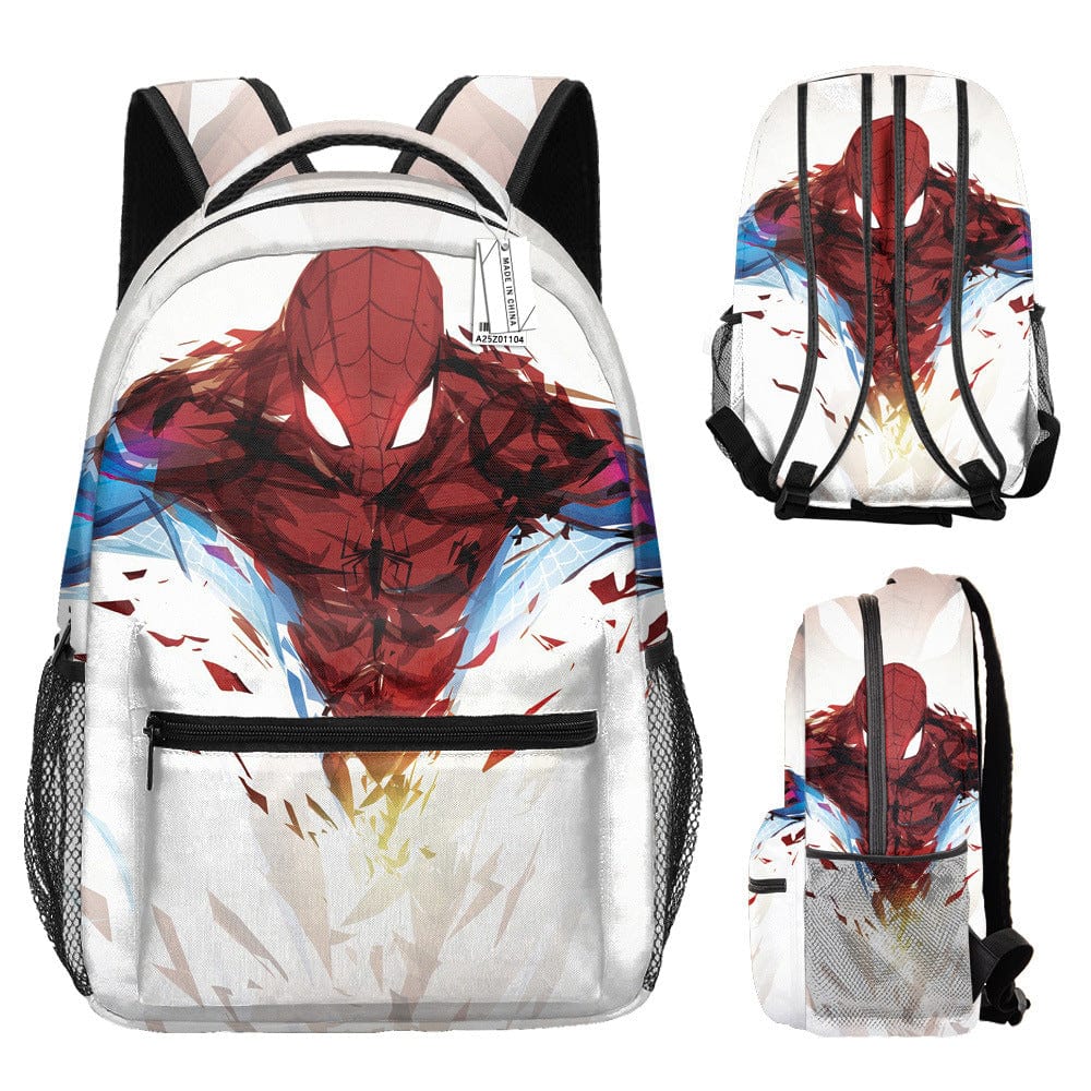 Children's Spiderman Backpack School Bag Superhero Shaped Backpack