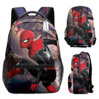 Children's Spiderman Backpack School Bag Superhero Shaped Backpack