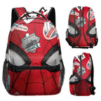 Children's Spiderman Backpack School Bag Superhero Shaped Backpack