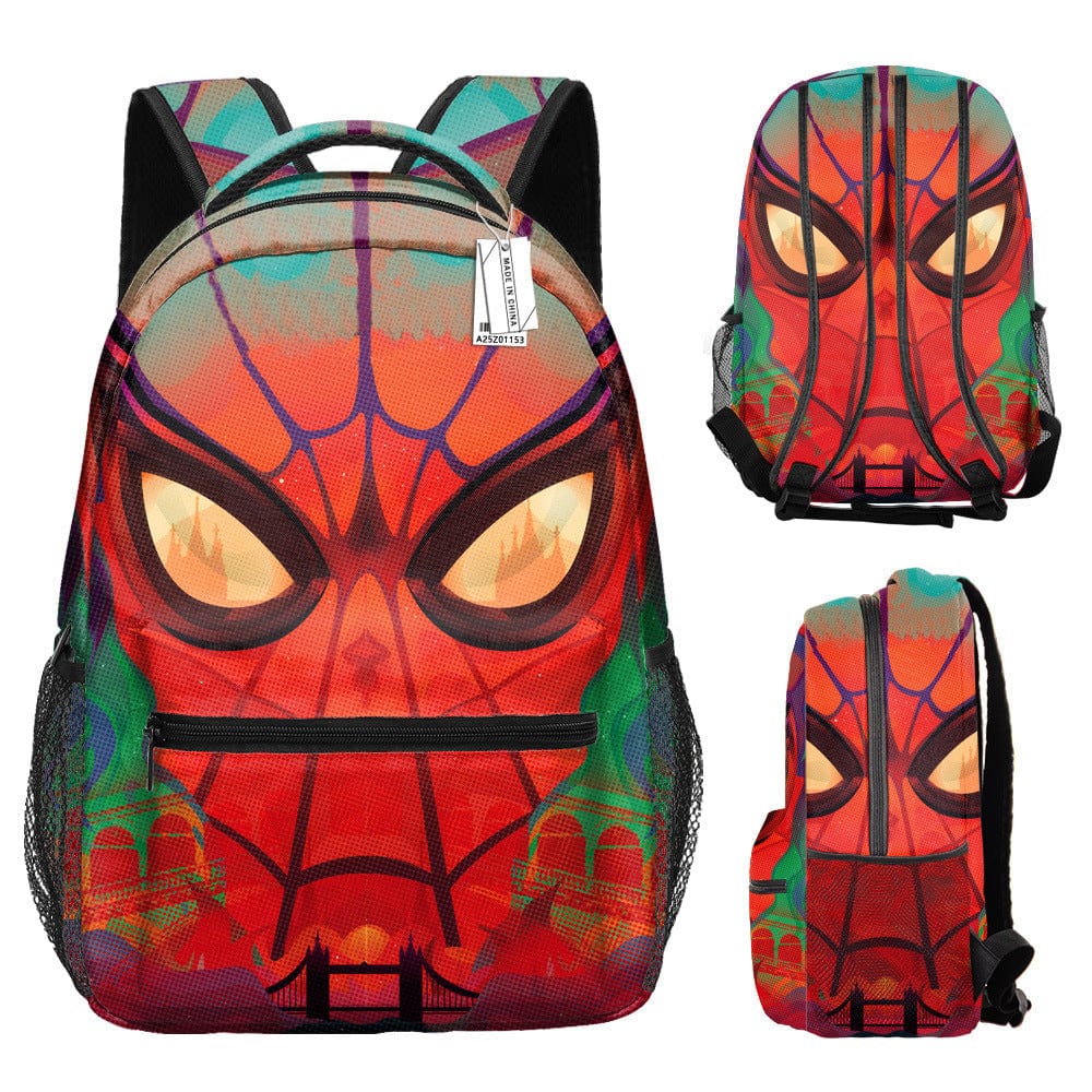 Children's Spiderman Backpack School Bag Superhero Shaped Backpack