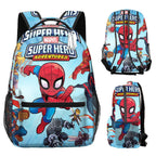 Children's Spiderman Backpack School Bag Superhero Shaped Backpack