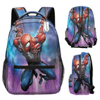Children's Spiderman Backpack School Bag Superhero Shaped Backpack
