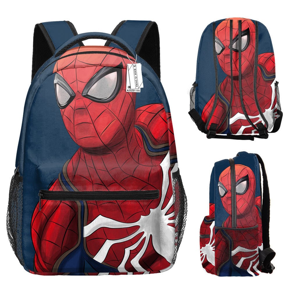 Children's Spiderman Backpack School Bag Superhero Shaped Backpack