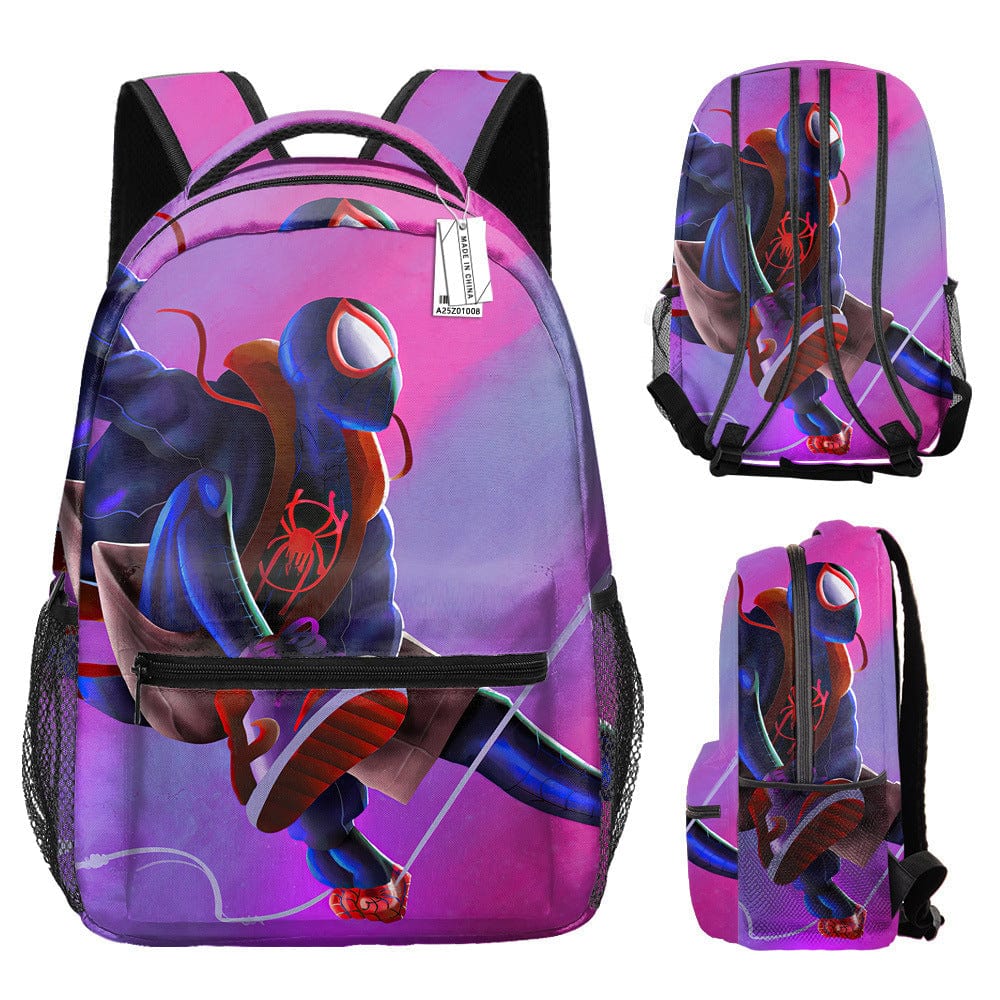 Children's Spiderman Backpack School Bag Superhero Shaped Backpack