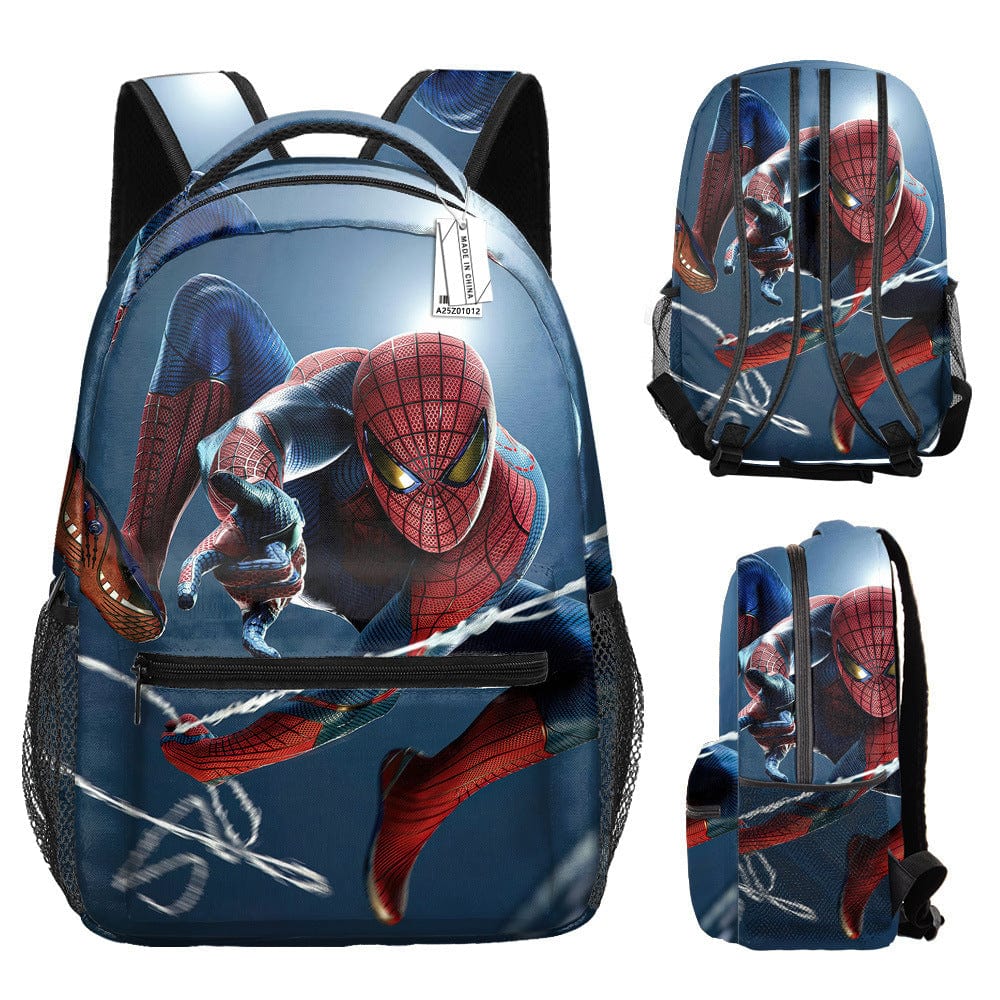 Children's Spiderman Backpack School Bag Superhero Shaped Backpack