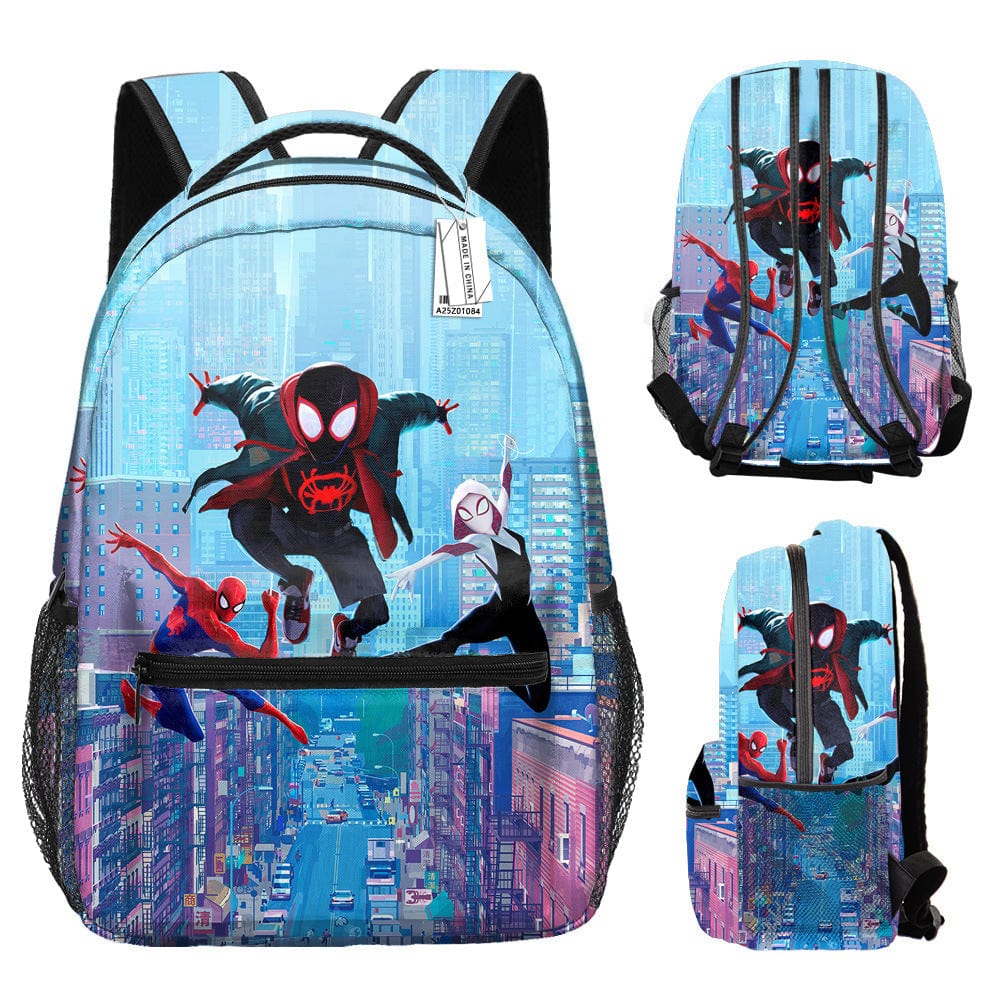 Children's Spiderman Backpack School Bag Superhero Shaped Backpack