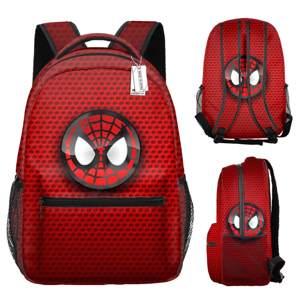 Children's Spiderman Backpack School Bag Superhero Shaped Backpack