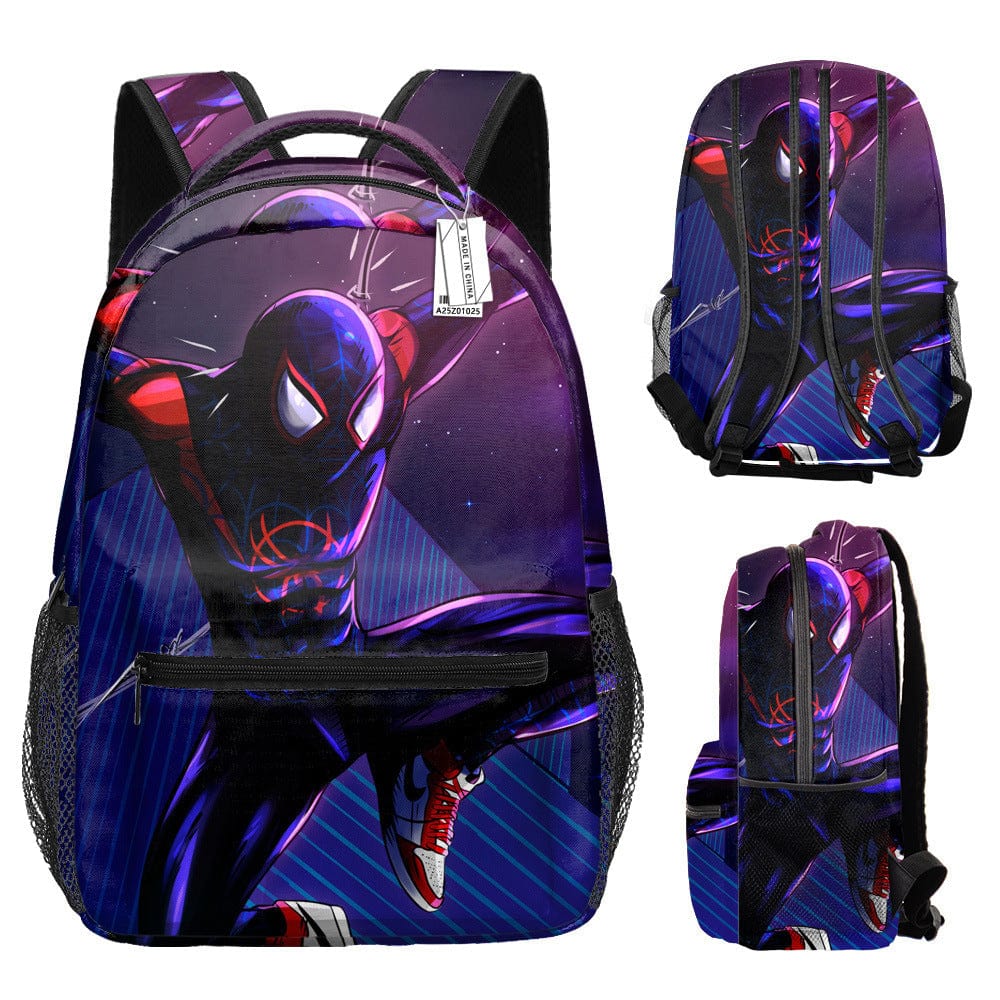Children's Spiderman Backpack School Bag Superhero Shaped Backpack
