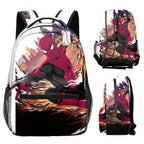 Children's Spiderman Backpack School Bag Superhero Shaped Backpack