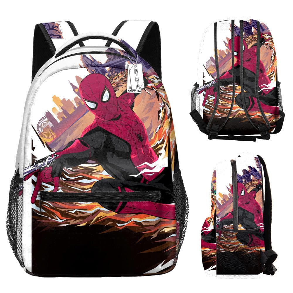 Children's Spiderman Backpack School Bag Superhero Shaped Backpack