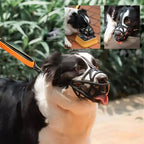 Adjustable Nylon Dog Muzzle Safety Canine Muzzle
