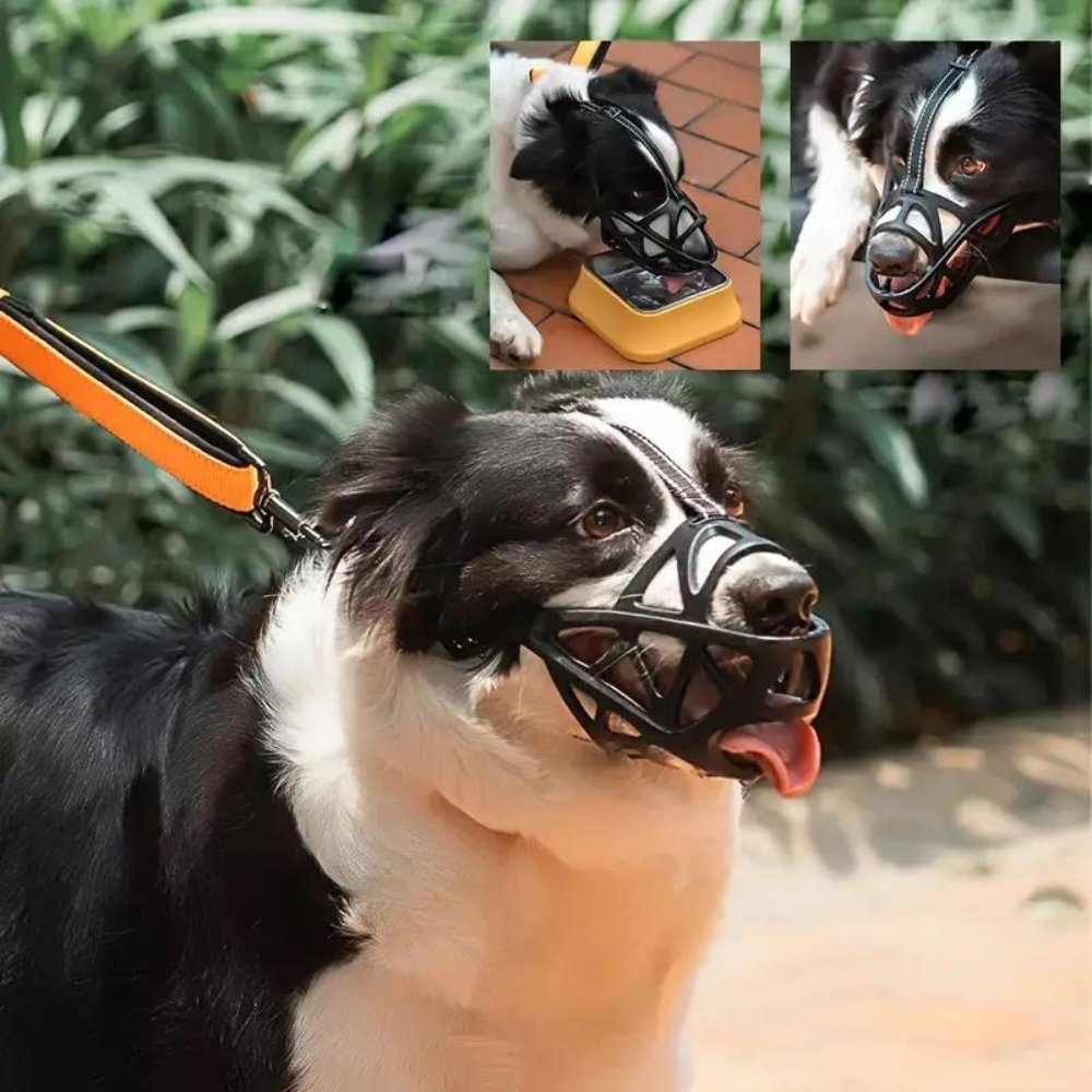 Adjustable Nylon Dog Muzzle Safety Canine Muzzle