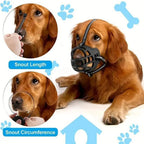 Adjustable Dog Muzzle Safety Canine Muzzle Secure Fit