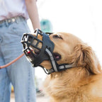 Adjustable Dog Muzzle Safety Canine Muzzle Secure Fit