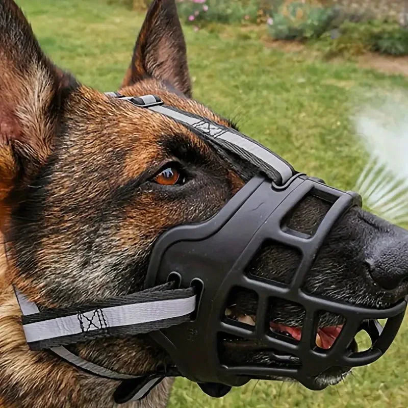 Adjustable Dog Muzzle Safety Canine Muzzle Secure Fit