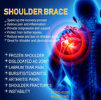 Shoulder Compression Sleeve Brace Support Wrap
