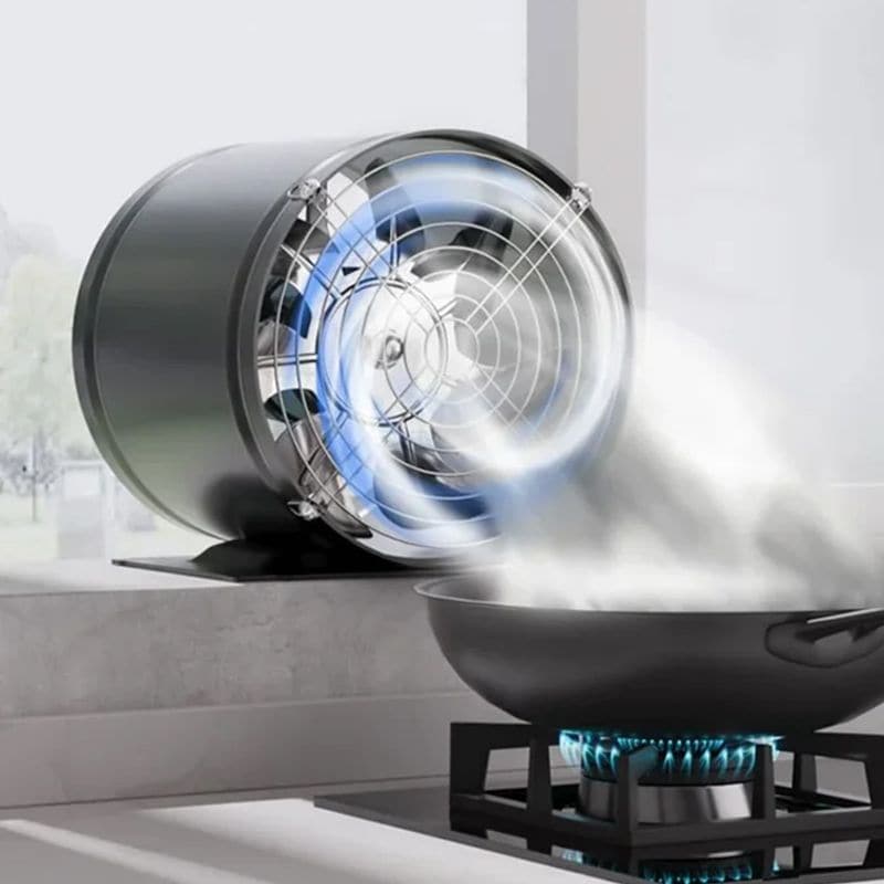 Wall Mounted Kitchen Extractor Fan Ventilation Silent Air Extractor
