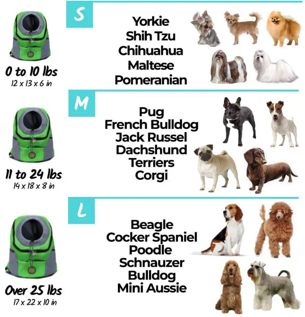 Pet Backpack Adjustable Dog Cat Carrier Backpack