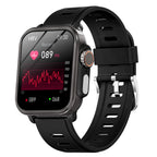 Square Smart Watch Fitness Tracker Heart Rate Blood Pressure Activity Watch
